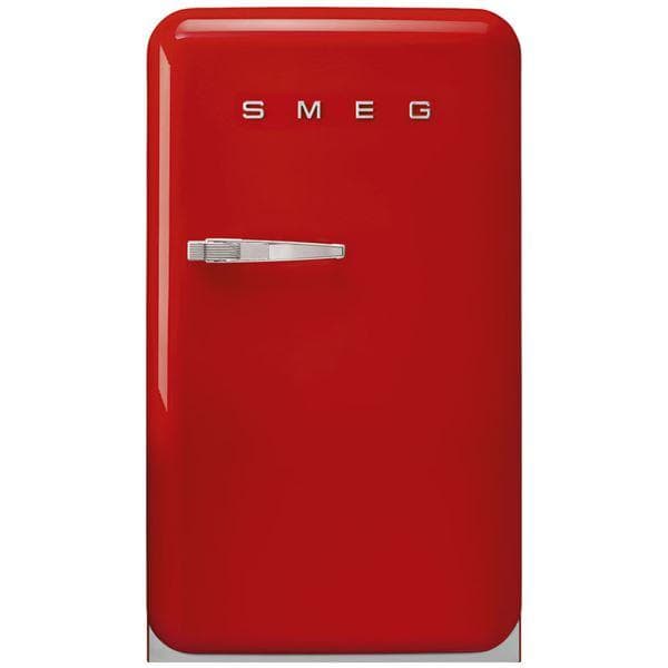 SMEG - Kjøleskap FAB10R høyrehengt rød