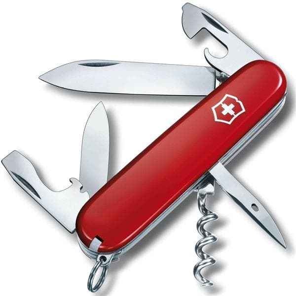 Victorinox - Spartan lommekniv 91 mm 12 funksjoner b rød