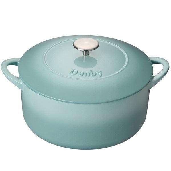 Denby - Pavilion støpejernsgryte 26 cm blå