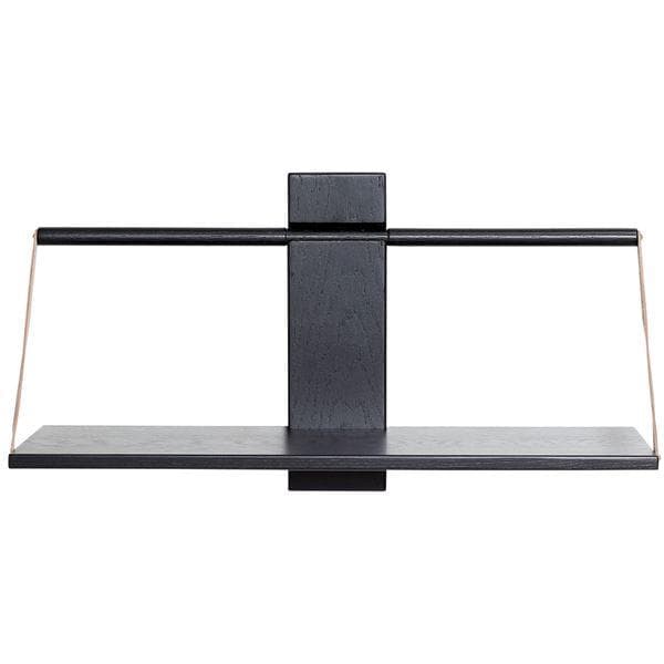 Andersen - Wood wall hylle 32x25x60 cm svart
