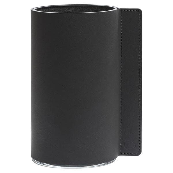 LIND DNA - Block Nupo vase M 11x20 cm antrasitt
