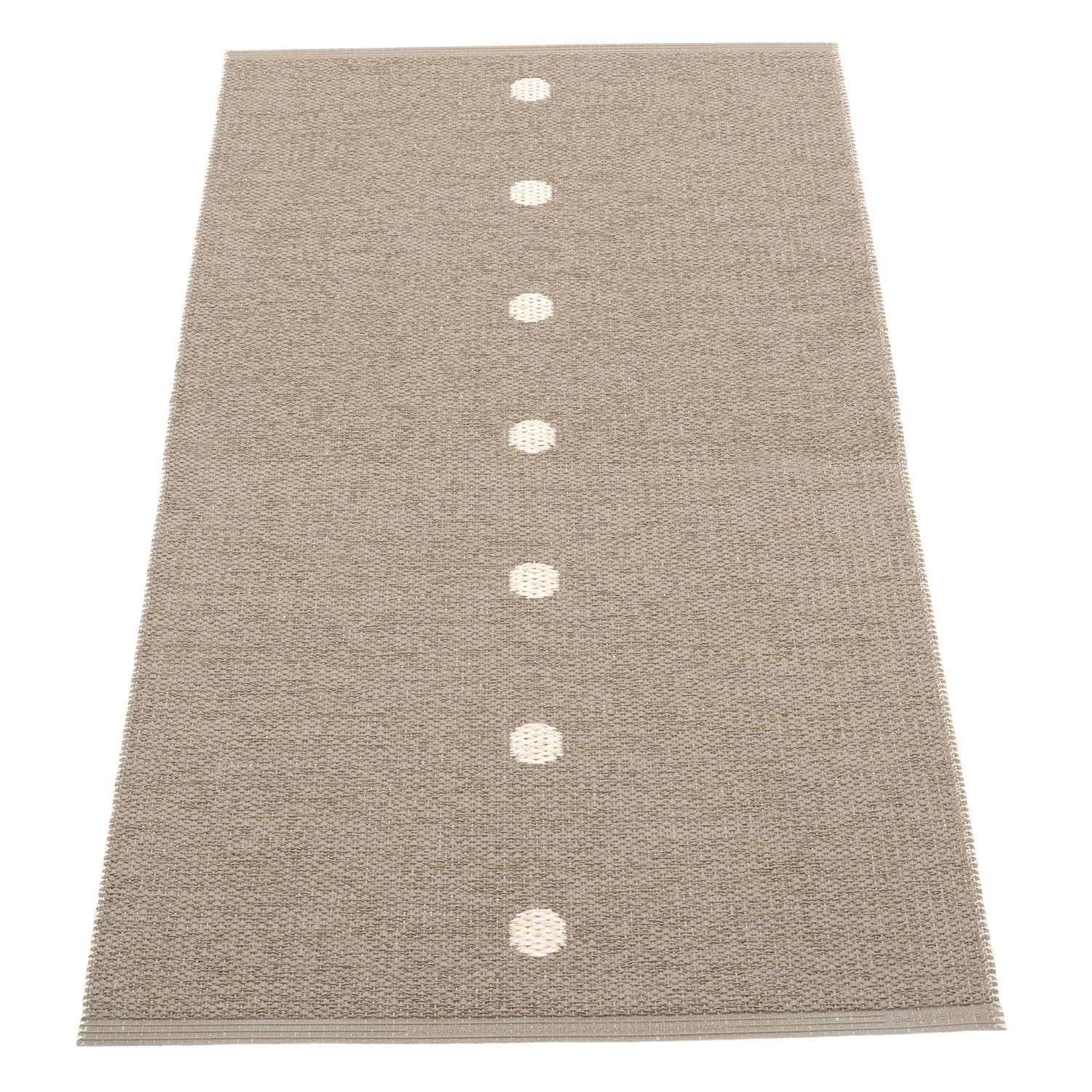 Pappelina, Peg tæppe 70x140 cm dark linen / vanilla
