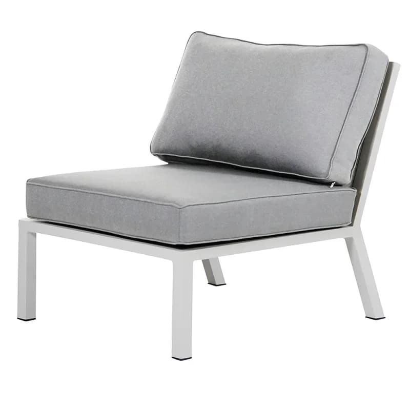 Brafab, Belfort Midterste sektion inklusive puder hvid / Peral Grey