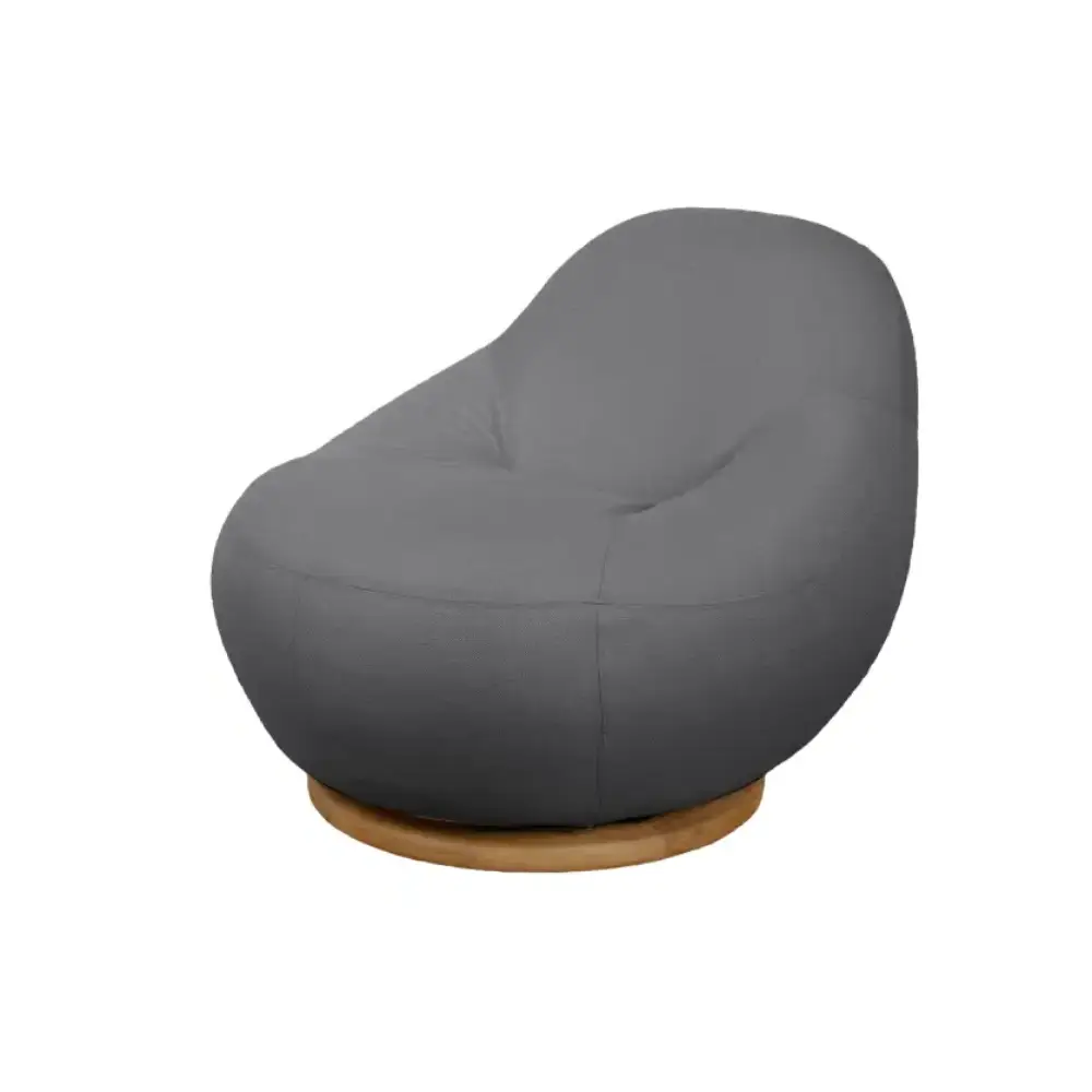 Cane-line, Gem loungestol m/teak dreje Grey, AirTouch