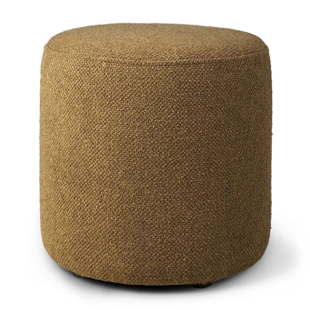 Ethnicraft, Barrow Pouf Ø40 cm Ginger