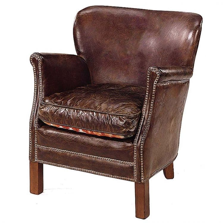 Artwood, Lænestol Professor Leather Vintage Cigar Artwood