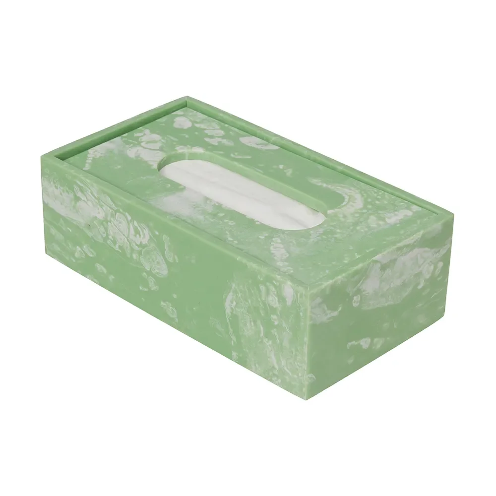 ferm LIVING - Mist Tissue Opbevaringsboks Seafoam