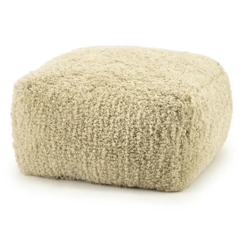 By-Boo, Fez puf 60x60x35 cm polyester natur