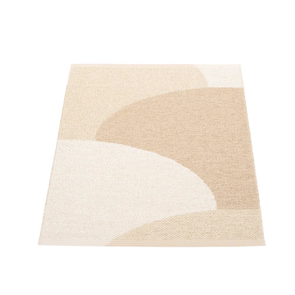 Pappelina, Hill tæppe Vanilla/Beige/Cream 70 x 90cm