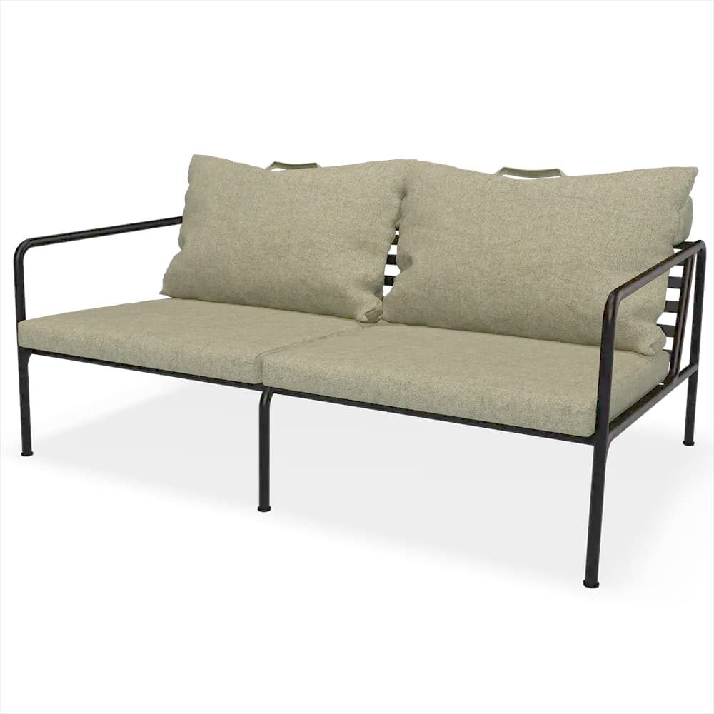 Houe, Avon 2-personers sofa Moss/Black