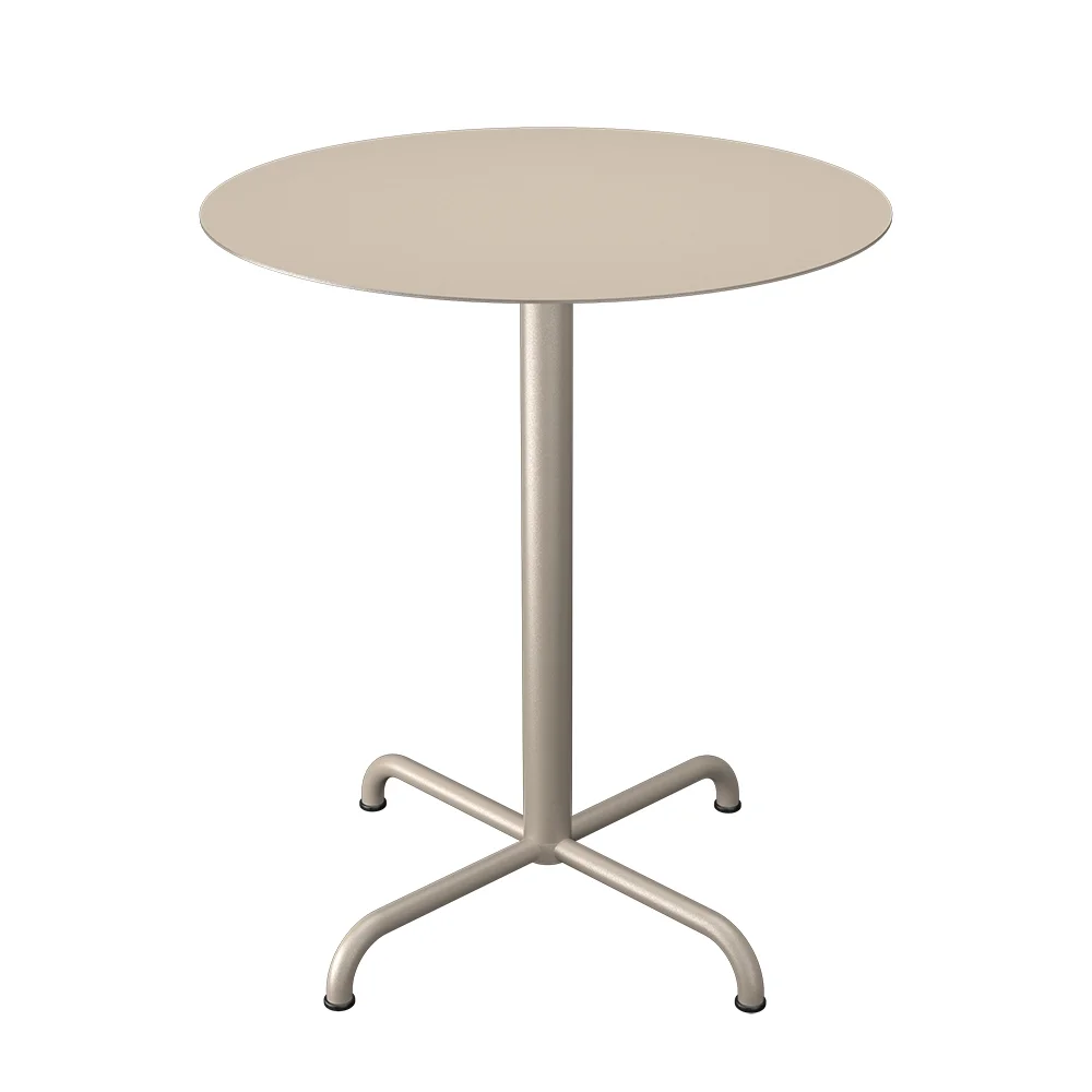 Houe, PICO Sofabord Ø64 cm, base 4 ben beige