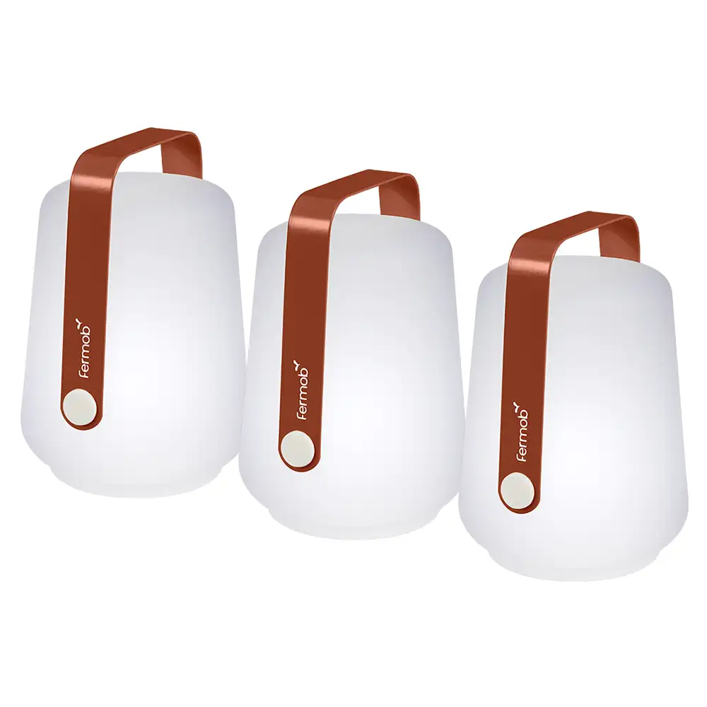 Fermob, Balad Lampa H12 3-pak rød okker