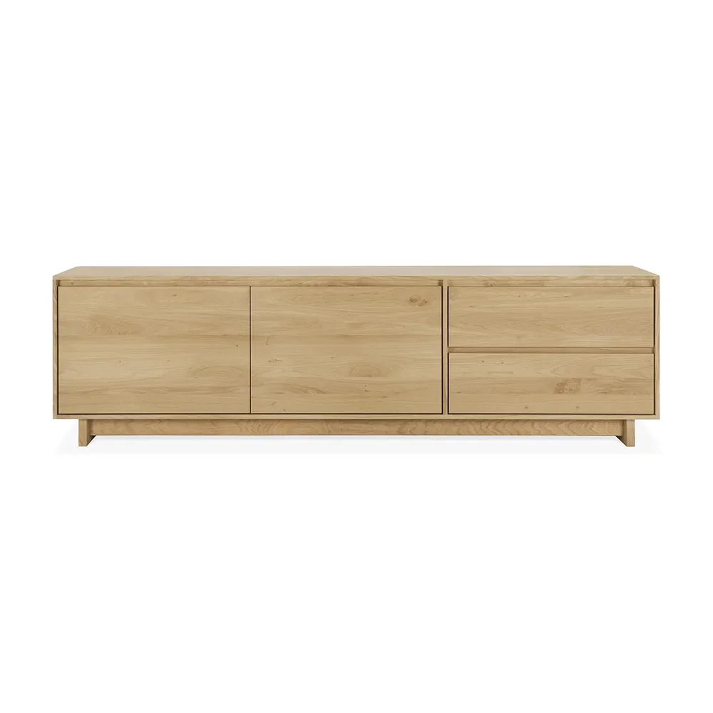 Ethnicraft, Wave TV-bænk 46x210 cm
