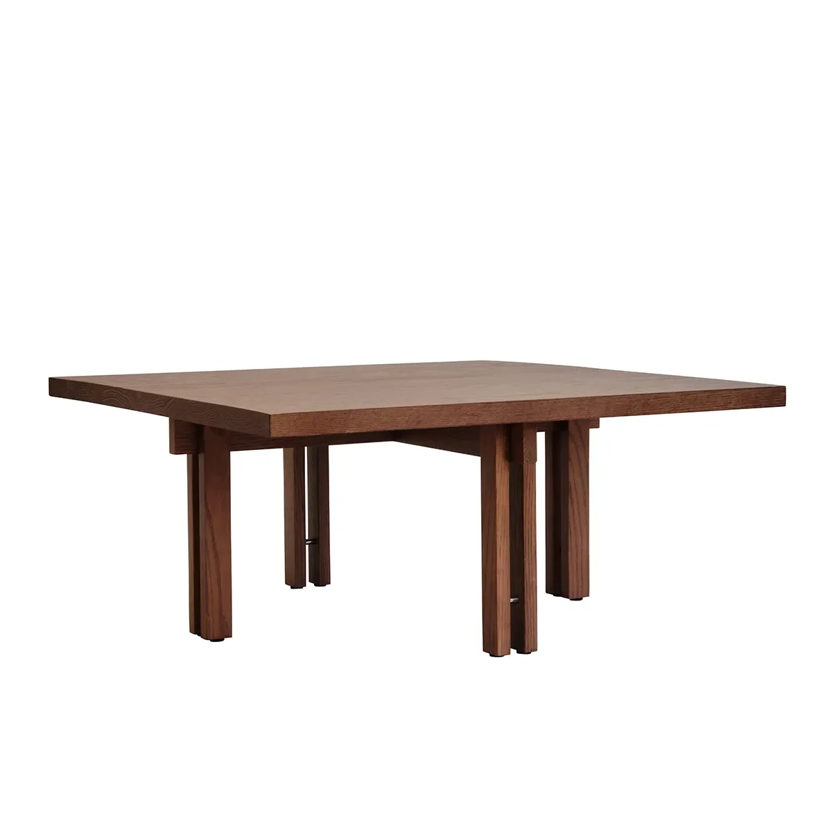 101 Copenhagen, Sofabord i eg 80x80 Plinth Classic Brown Oak