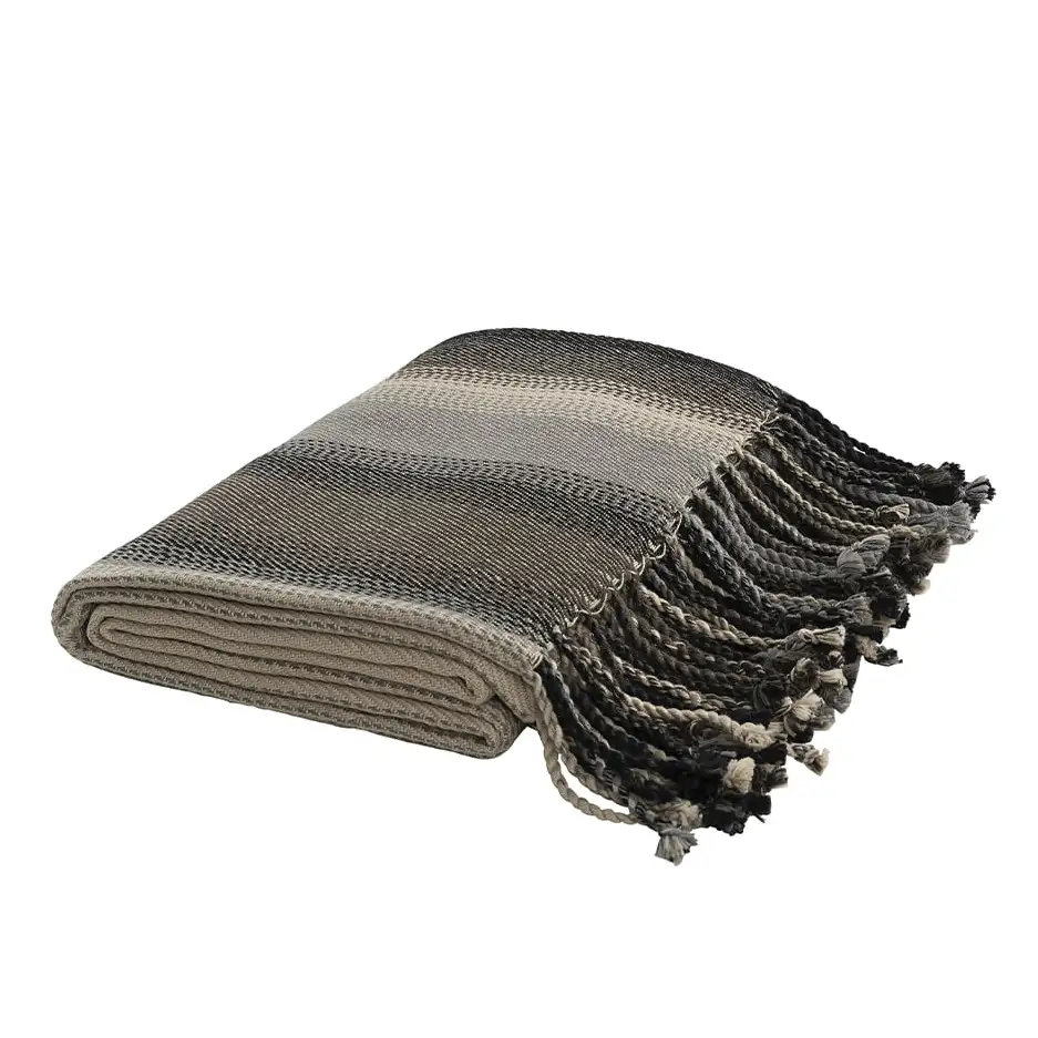 Artwood, Plaid Adonis 130x180 cm Stripe Brown Artwood