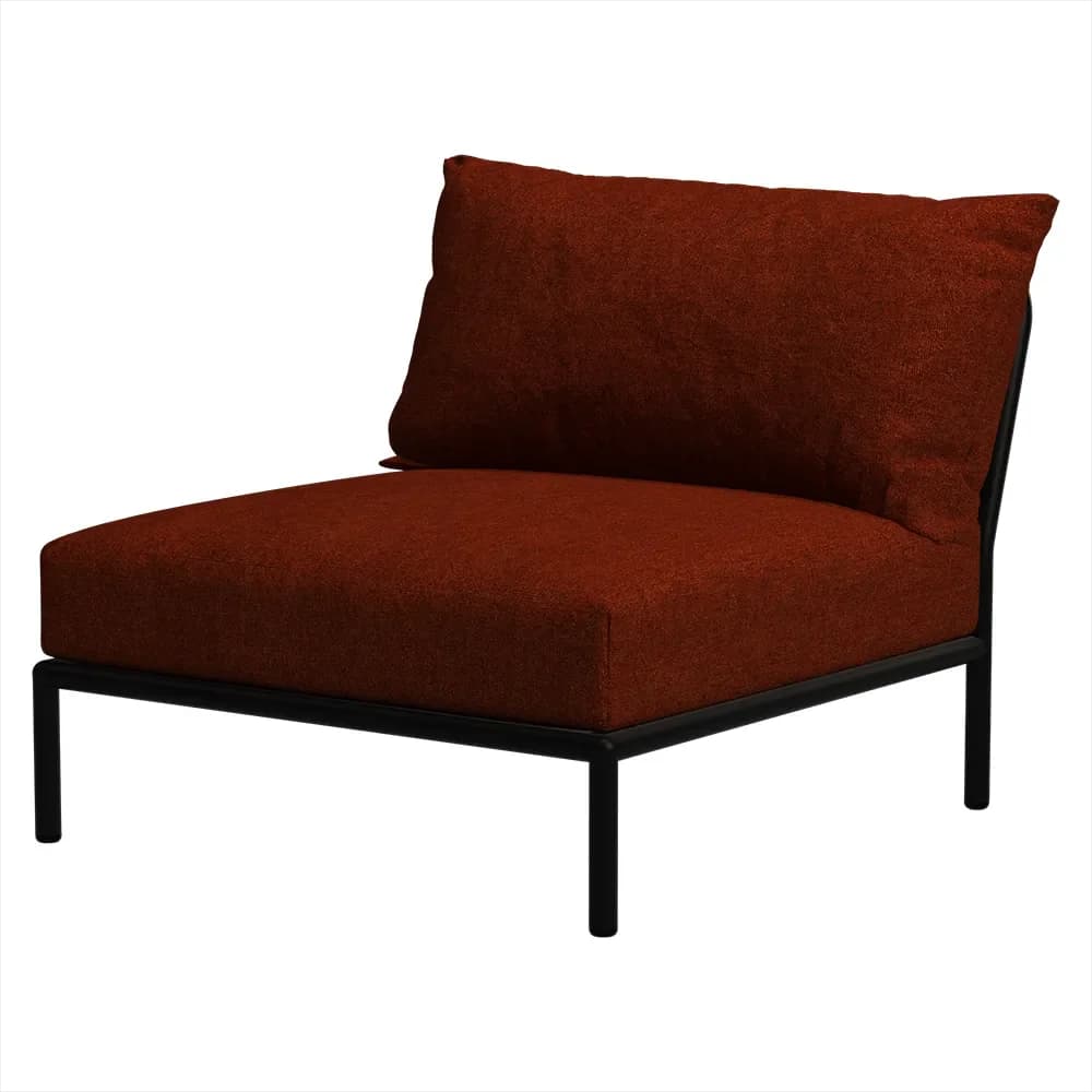 Houe, Level 2 Lænestol Rust/Dark grey