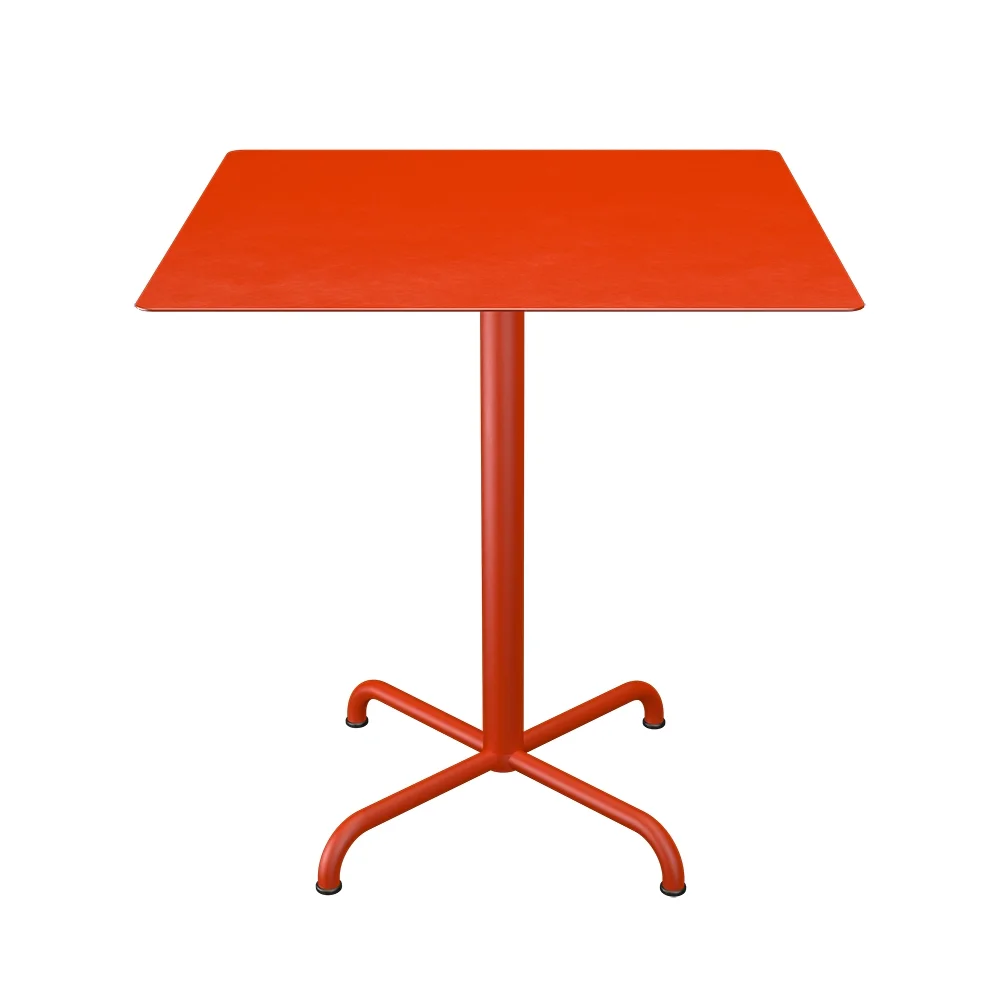 Houe, PICO Sofabord 70x70 cm, understel 4 ben Cayenne
