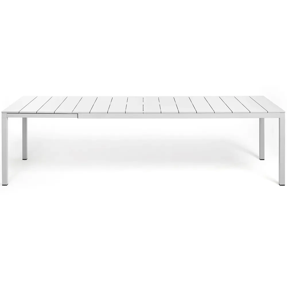 Nardi, Rio Alu Spisebord 210/280x100 cm White