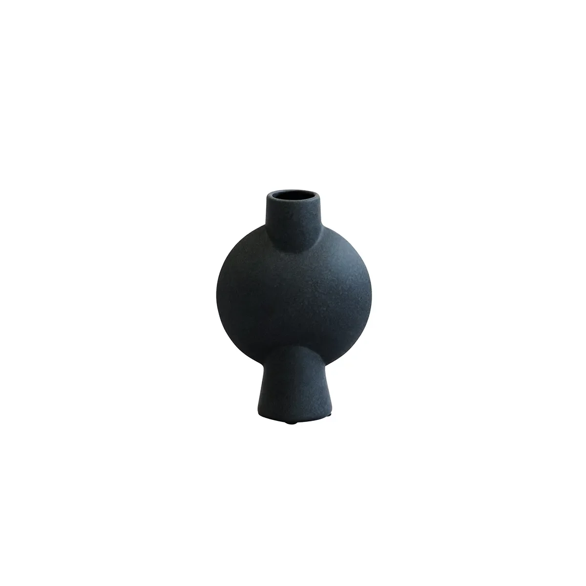 101 Copenhagen, Håndmalet vase Sphere Bubl Mini Black H19 cm