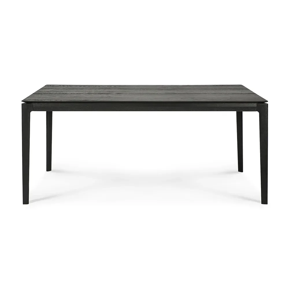 Ethnicraft, Bok Spisebord 90x180 cm Sortlakeret eg