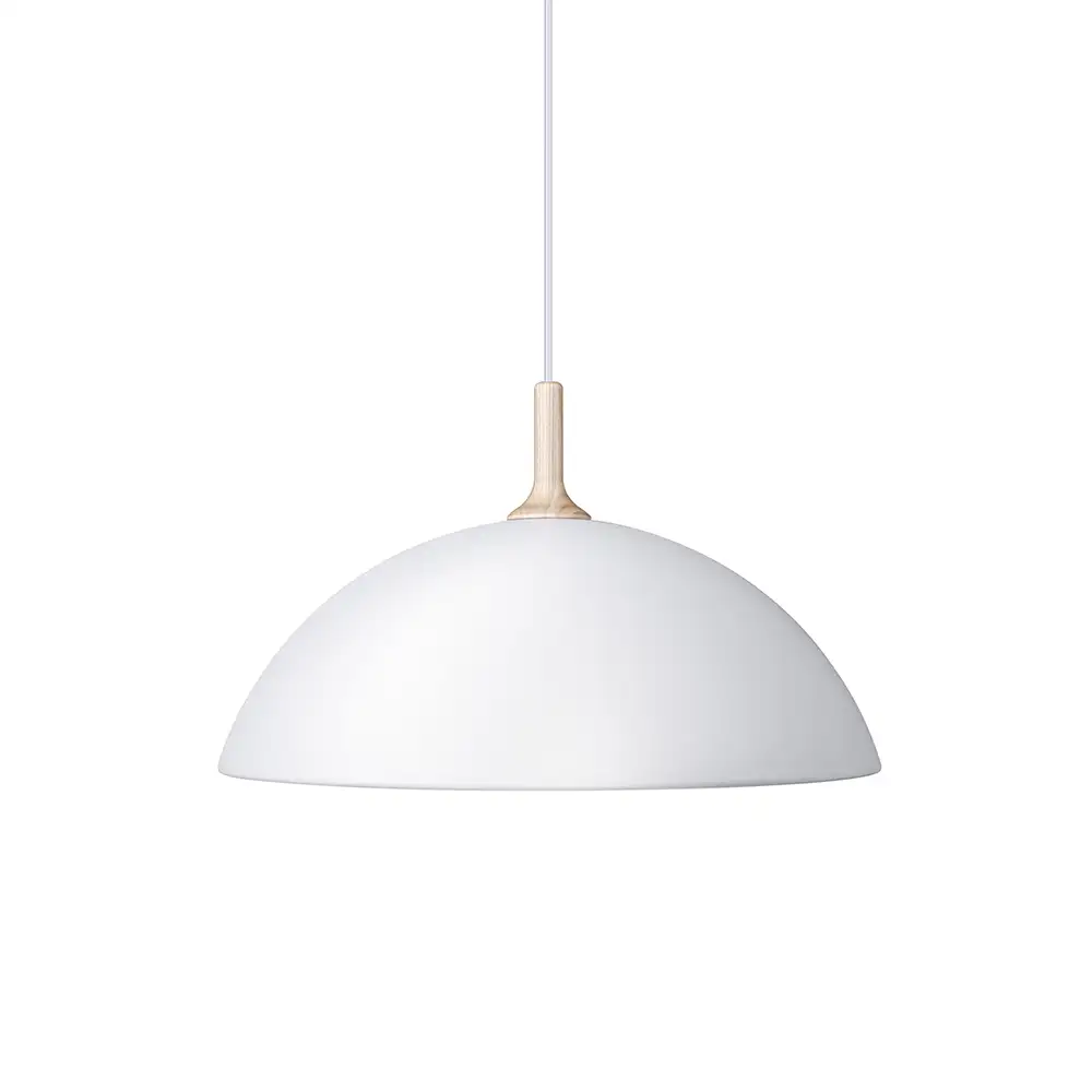 Herstal - Bowl Pendel Matt White