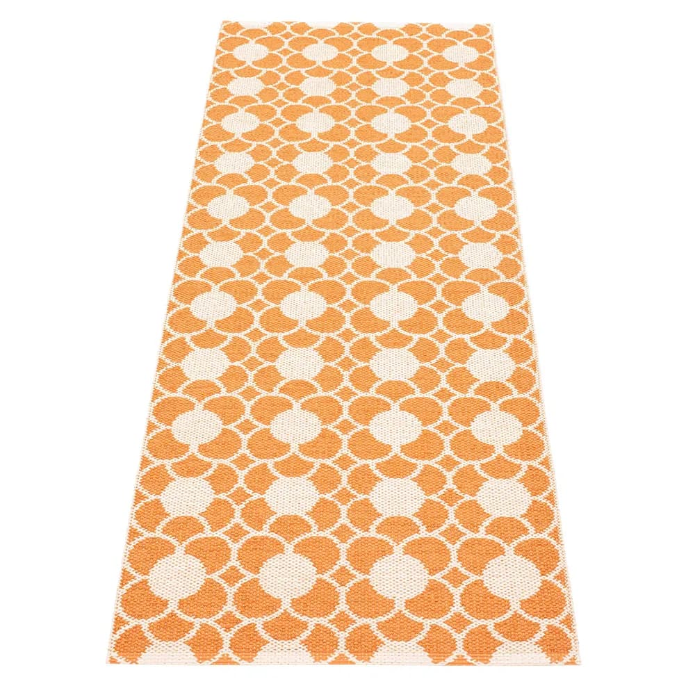Pappelina, Anya tæppe Pale Orange/Vanilla 70 x 200 cm
