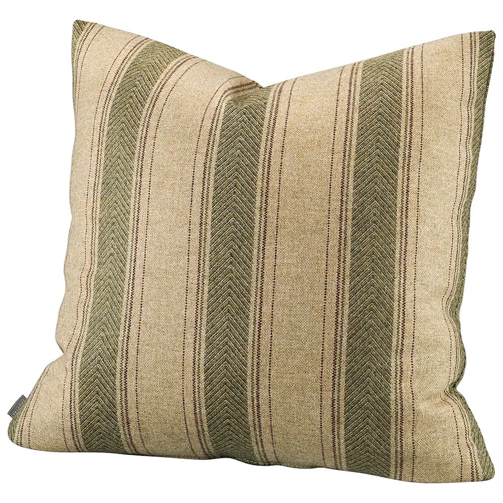 Artwood, Glensdale Herringbone Olive pudebetræk 50x50 cm