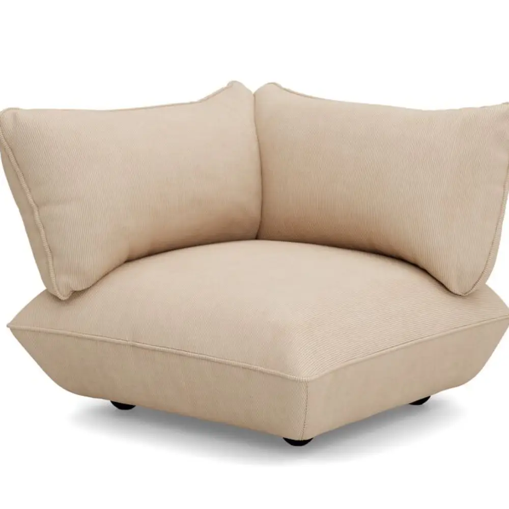 Fatboy, sumo sofa hjørnesektion højre cord recycled beige