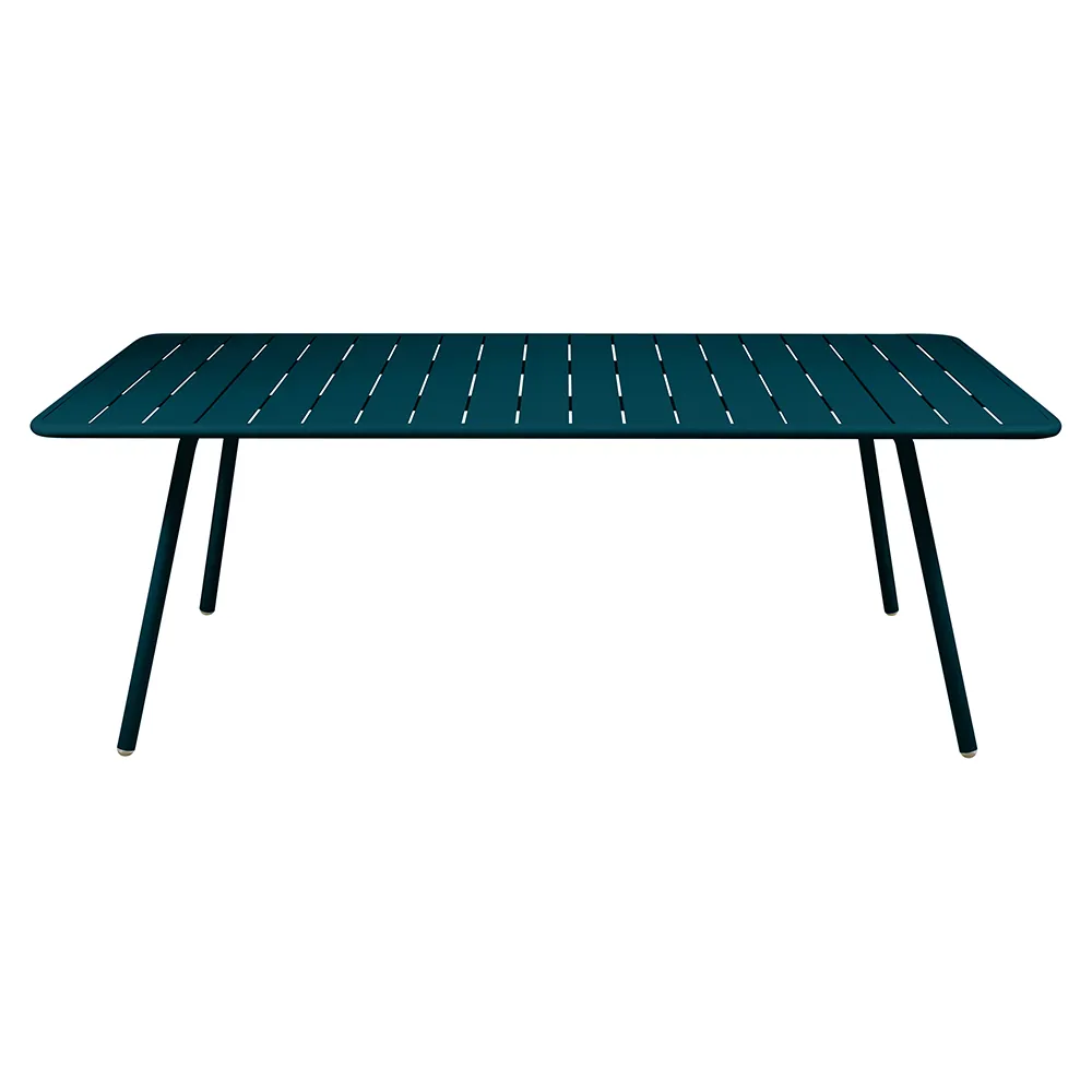Fermob, Luxembourg spisebord 100x207 cm Acapulco blue