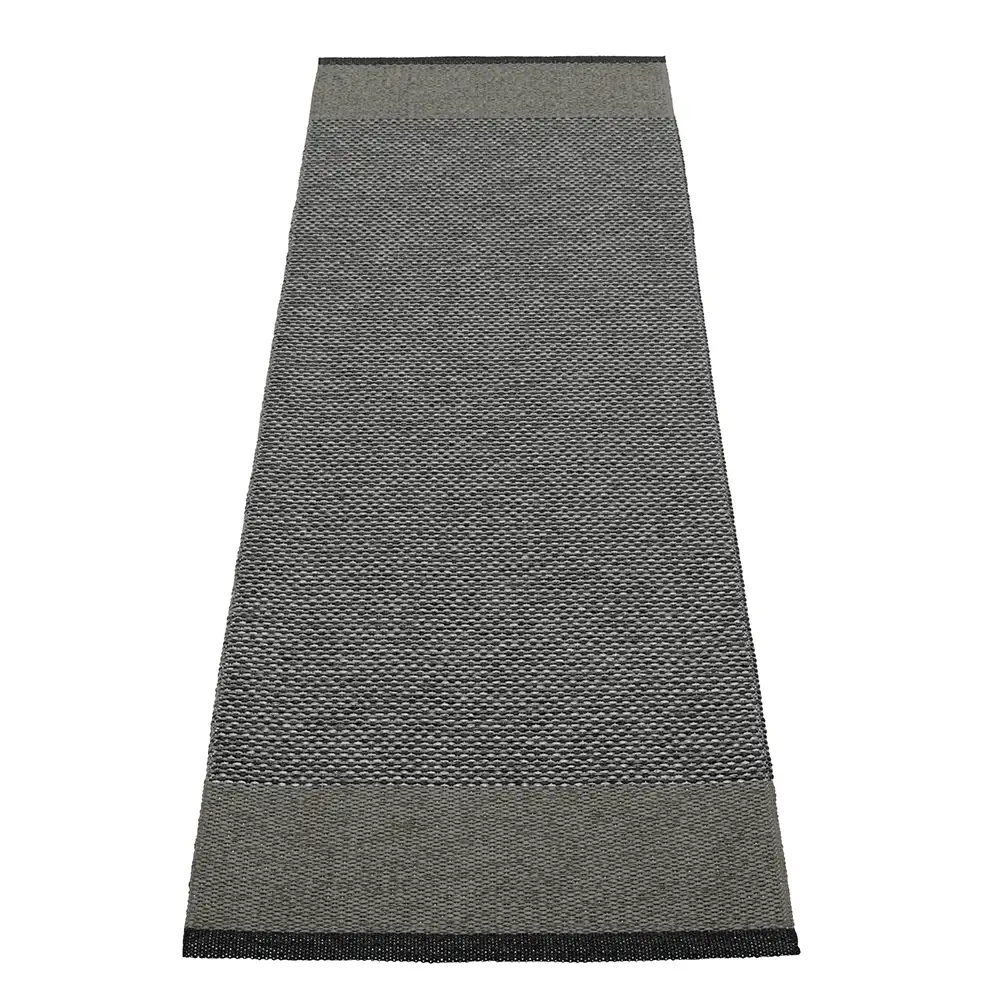Pappelina, Edit tæppe 85x260 cm Black