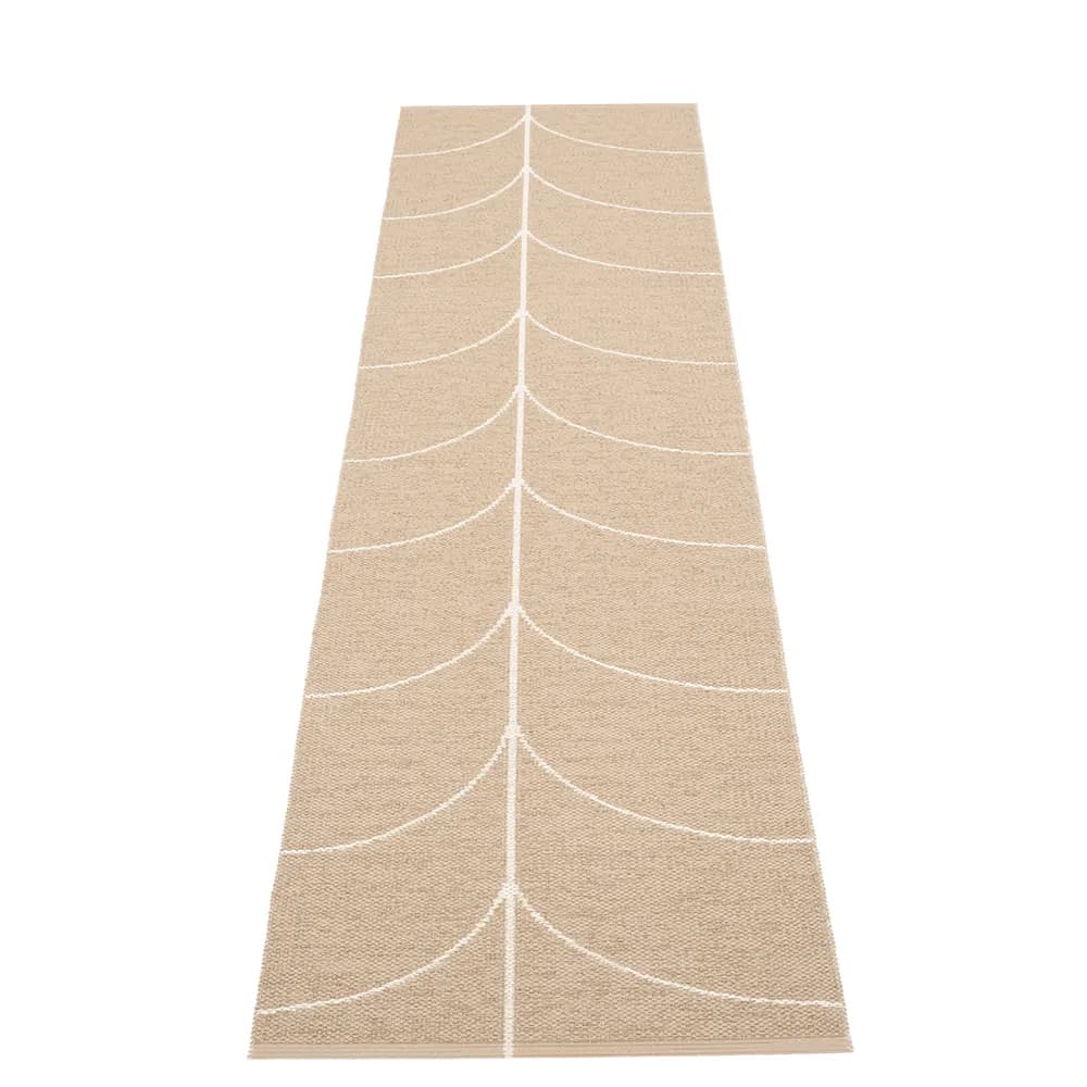 Pappelina, Vævet Tæppe Leif Light Nougat 70x270 cm
