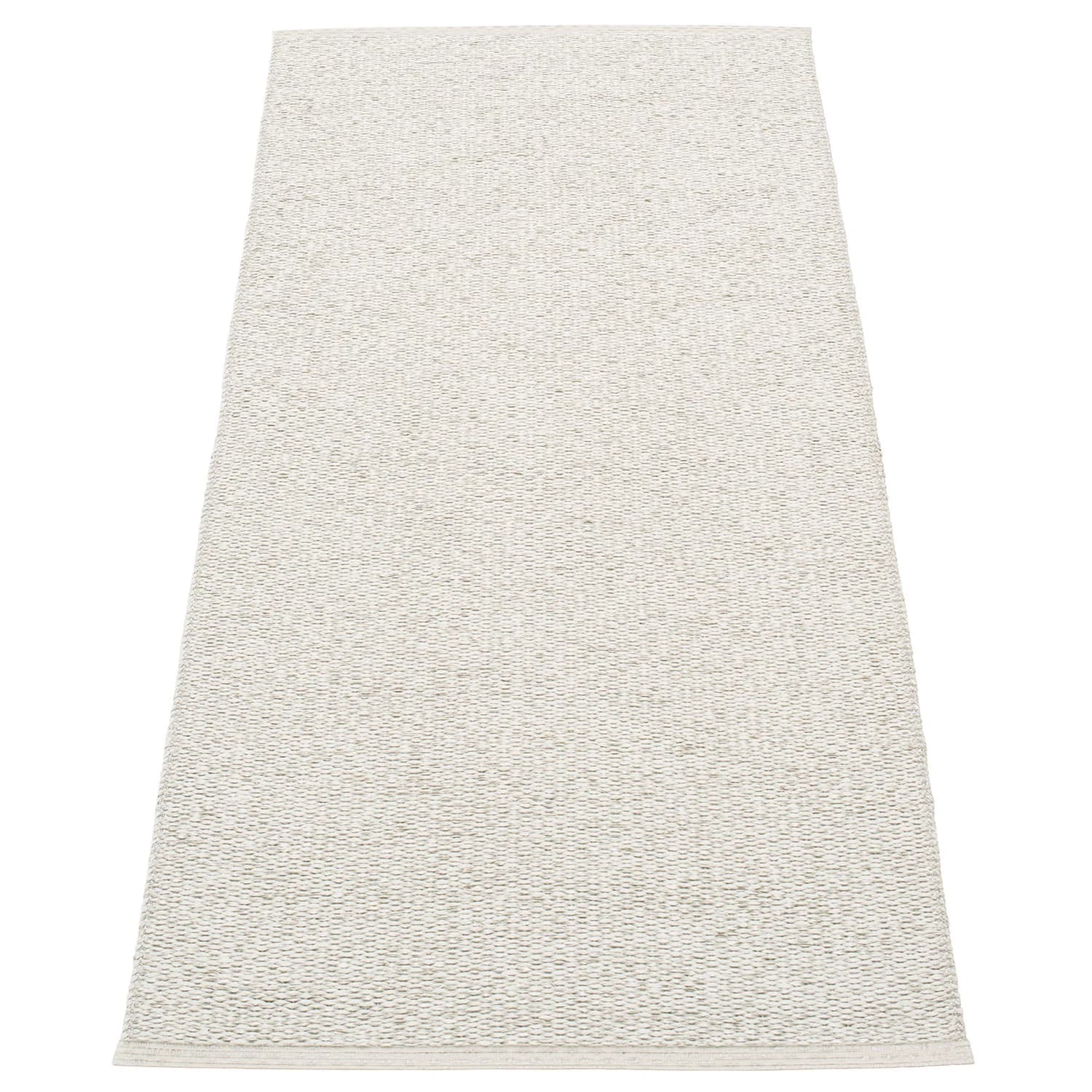 Pappelina, Svea tæppe 70x160 cm stone metallic / fossil grey