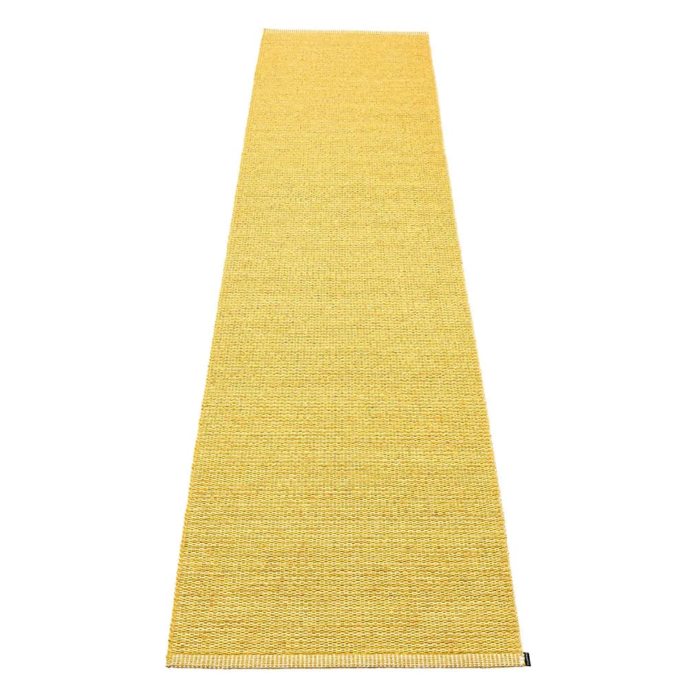 Pappelina, Mono tæppe Pale Yellow/ Mustard 70 x 300 cm