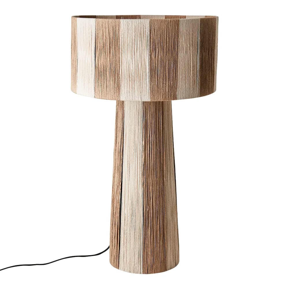 Affari of Sweden, JULLAN bordlampe hvid/naturlig 72 cm