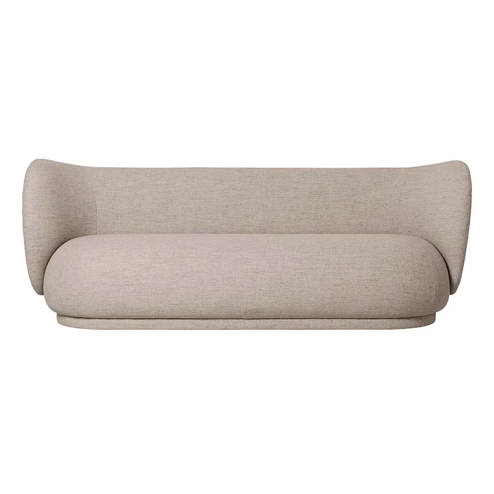 Ferm Living, Rico 3-personers sofa Boucle - Sand