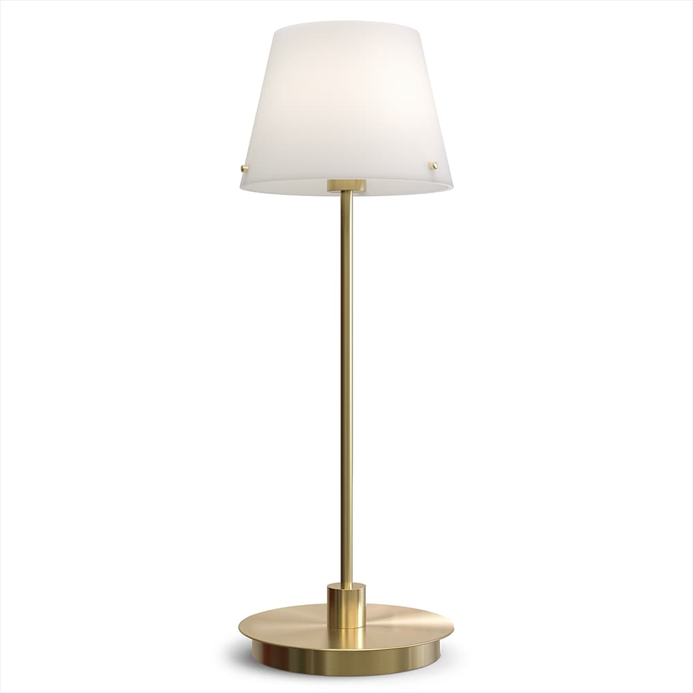 Herstal - Gil il Grande Bordlampe Satin/Brass