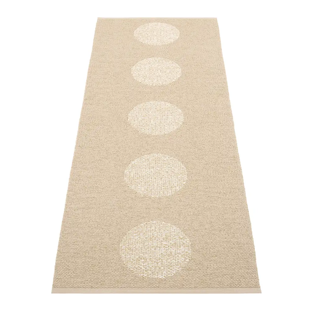 Pappelina, Vera 2.0 tæppe 70x200 cm Beige