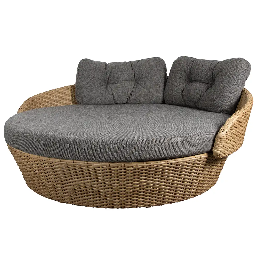 Cane-line, Ocean pude sæt, dark grey, til daybed