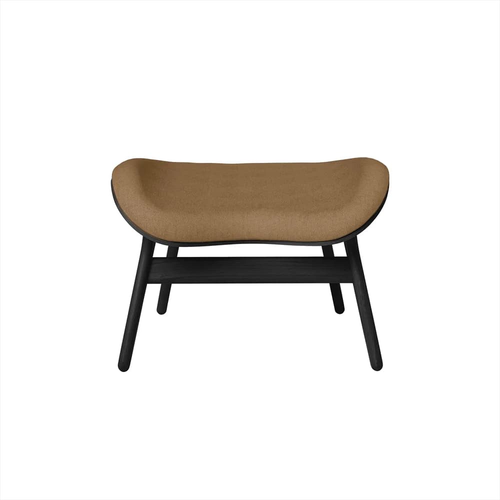 Umage, A Conversation Piece Ottoman Fodskammel Black Oak/Sugar Brown