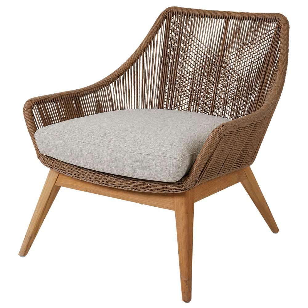 Brafab, Hassel Lænestol Teak/Polyrattan Brafab