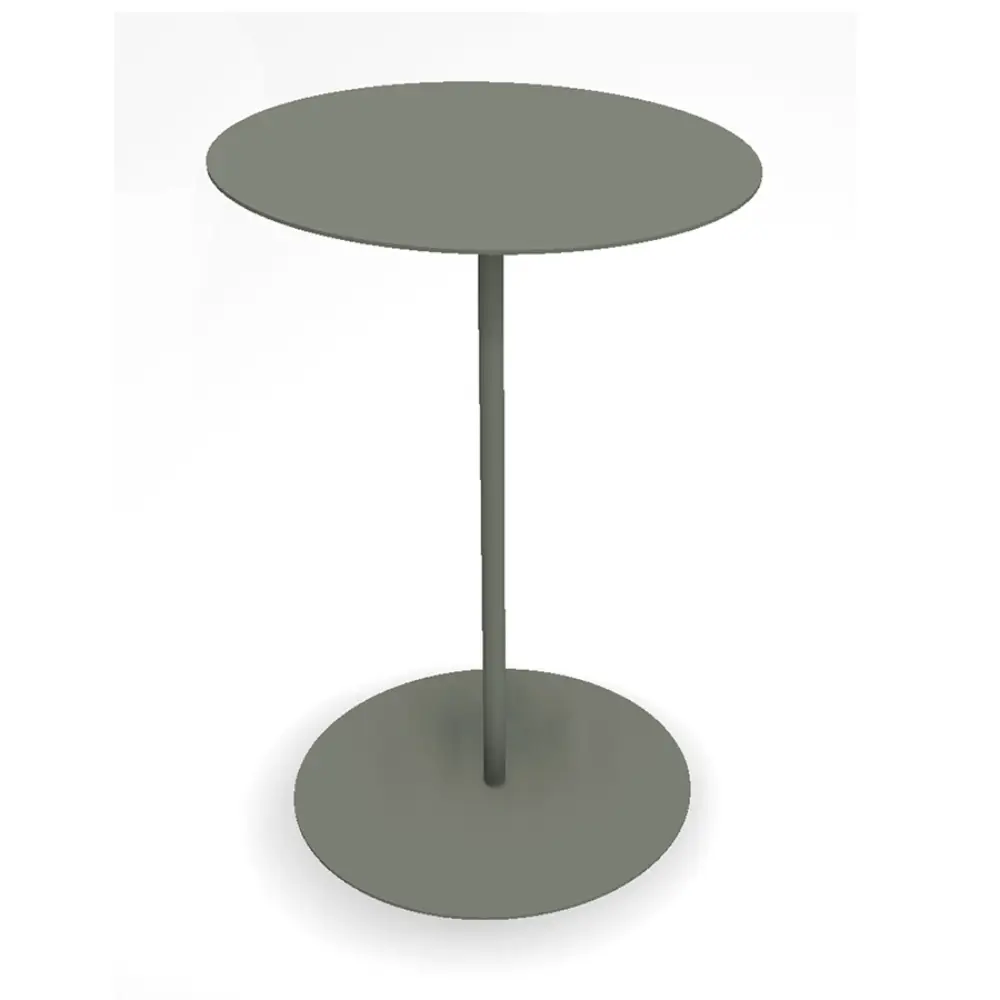 Hillerstorp, Jet Set sidebord Ø45x67 cm grågrøn