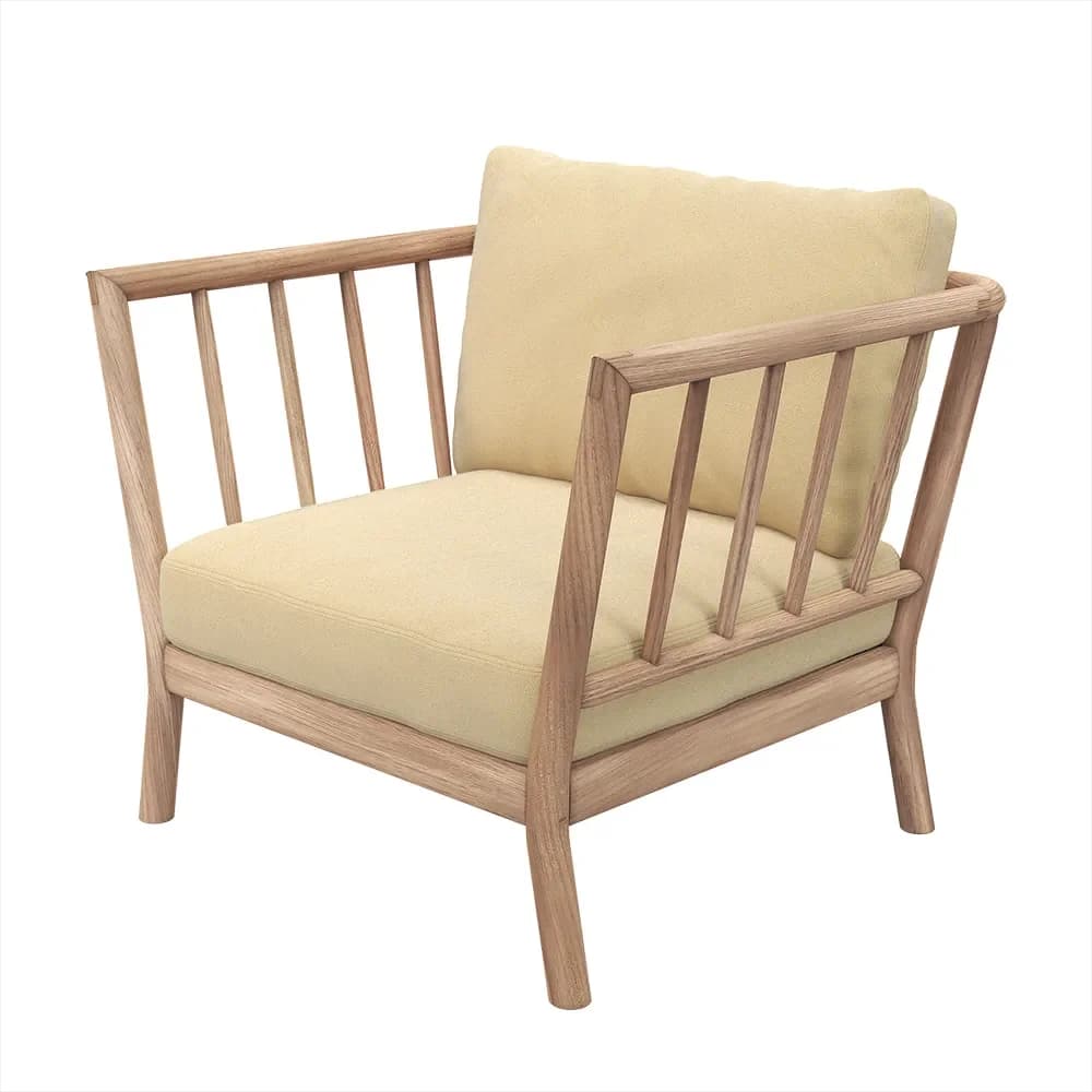 Skagerak, Tradition Lænestol Honey Yellow / Teak