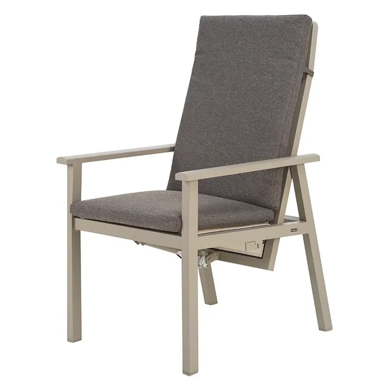 Brafab, Samvaro positionsstol med høj ryg Khaki / Soft Dawn