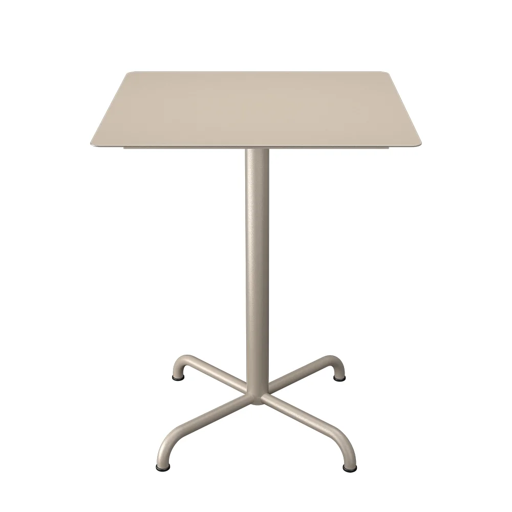 Houe, PICO Cafébord 60x60 cm, understel 4 ben Beige