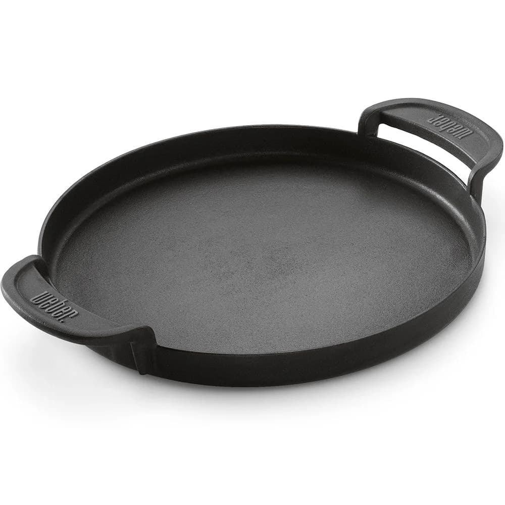 Weber, Original Gbs Sort Støbejernsfad Weber