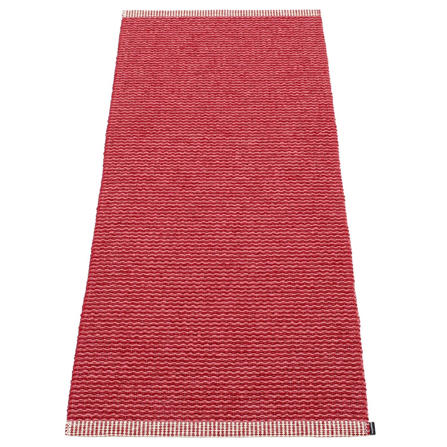 Pappelina, Mono tæppe 60x150 cm blush / dark red