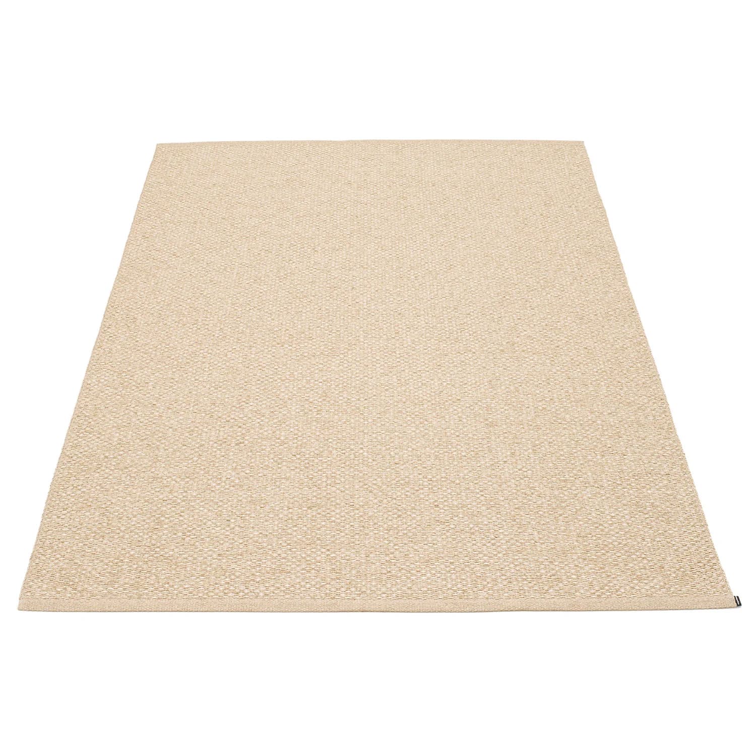 Pappelina, Svea tæppe 140x220 cm beige / champagne metallic