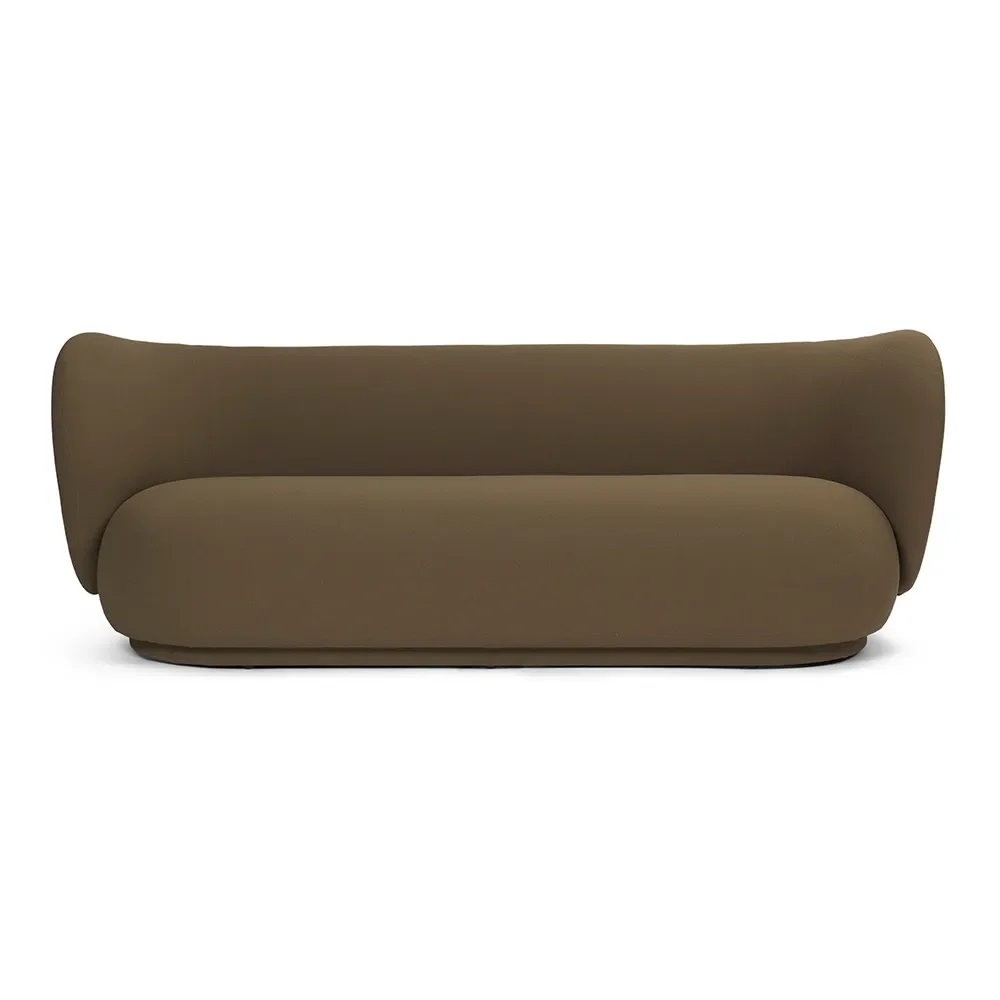 Ferm Living, Rico 3-personers sofa Grain - Caramel