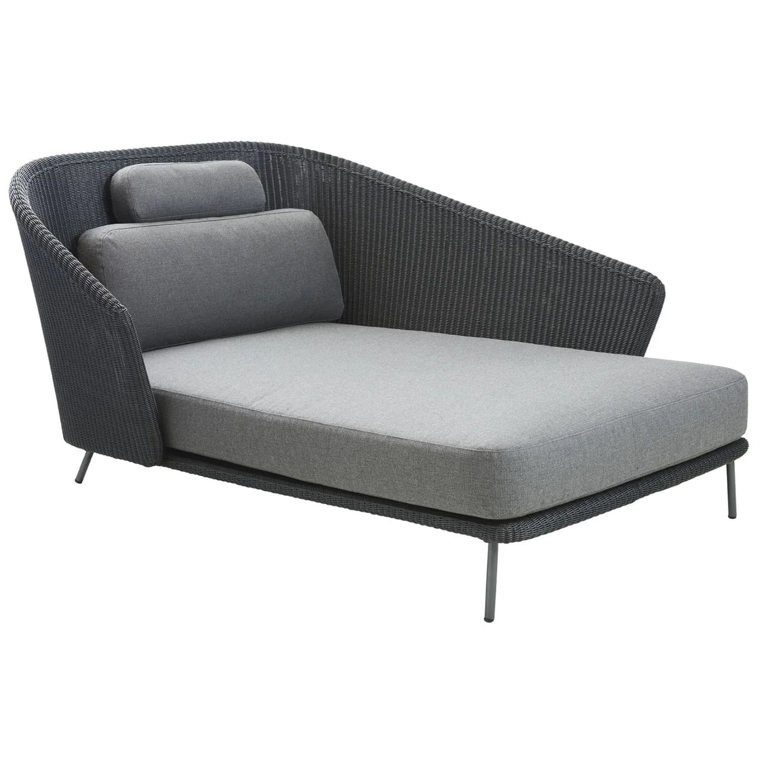 Cane-line, Mega Daybed venstre inkl. Airtouch-hyndesæt