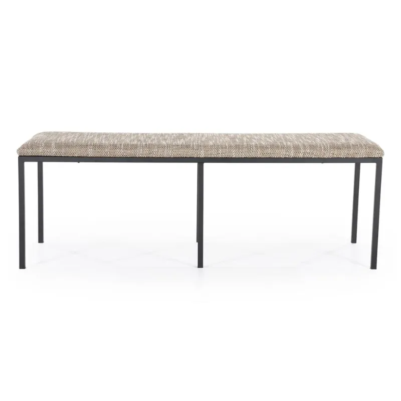 By-Boo, Lass bænk 135x45x47 cm polyester brun